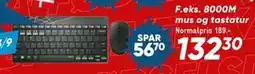 Bilka 8000M mus og tastatur tilbud
