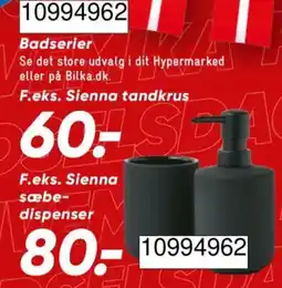 Bilka Sienna sæbe-dispenser tilbud