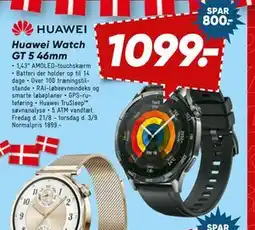 Bilka Huawei Watch GT 5 46mm tilbud
