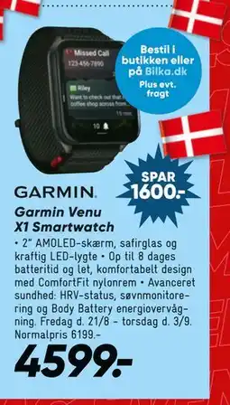 Bilka Garmin Venu X1 Smartwatch tilbud