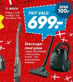 Bilka Støvsuger med pose tilbud