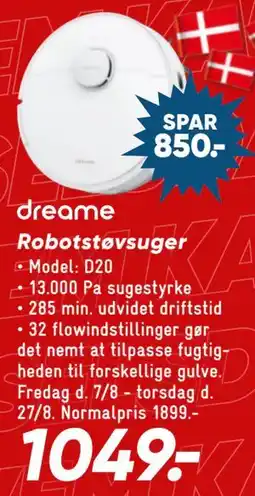 Bilka Robotstøvsuger tilbud