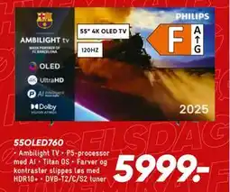 Bilka PHILIPS 55OLED760 tilbud