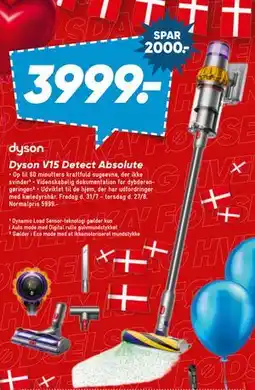 Bilka Dyson V15 Detect Absolute tilbud