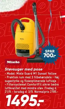 Bilka Støvsuger med pose tilbud