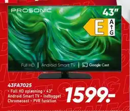 Bilka PROSONIC 43FA7025 tilbud