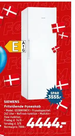 Bilka Fritstående fryseskab tilbud