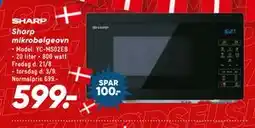 Bilka Sharp mikrobølgeovn tilbud