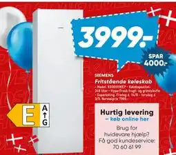 Bilka Fritstående køleskab tilbud