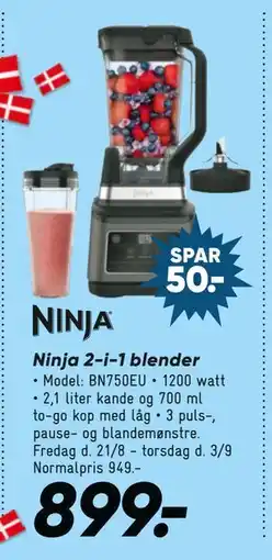 Bilka Ninja 2-i-1 blender tilbud