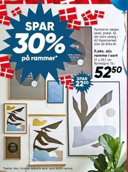 Bilka SPAR 30% på rammer tilbud