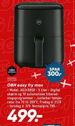 Bilka OBH easy fry max tilbud