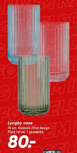 Bilka Lyngby vase tilbud