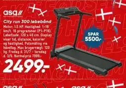Bilka City run 300 løbebånd tilbud