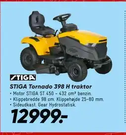 Bilka STIGA Tornado 398 H traktor tilbud