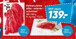 Bilka Kalveculotte eller -wienerschnitzel tilbud
