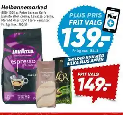 Bilka Helbønnemarked tilbud