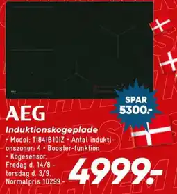 Bilka AEG induktionskogeplade tilbud