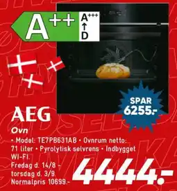 Bilka Aeg ovn tilbud