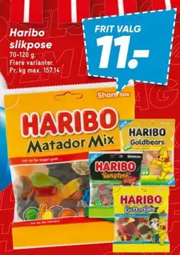 Bilka Haribo slikpose tilbud