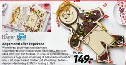 Bilka Kagemand eller kagekone tilbud
