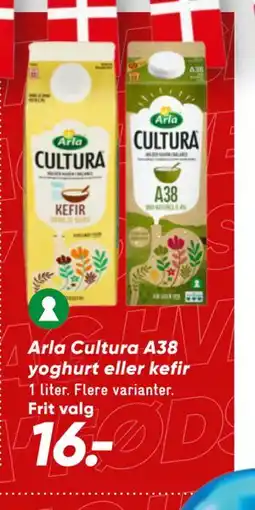 Bilka Arla Cultura A38 yoghurt eller kefir tilbud
