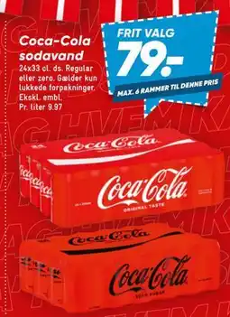 Bilka Coca-Cola sodavand tilbud