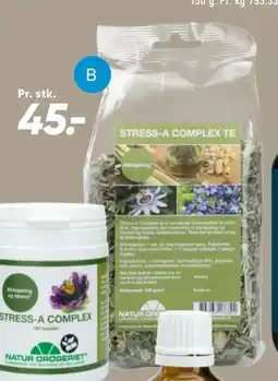 Bilka Natur drogeriet Stress-a te tilbud