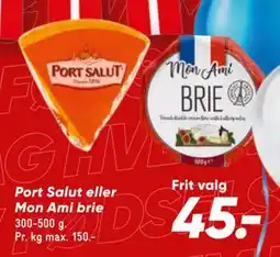 Bilka Port Salut eller Mon Ami brie tilbud