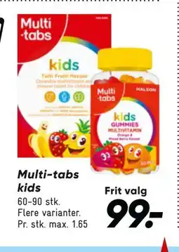 Bilka Multi-tabs kids tilbud
