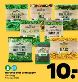 Netto Harvest Best grøntsager tilbud