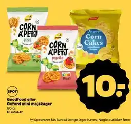 Netto Goodfood eller Oxford mini majskager tilbud