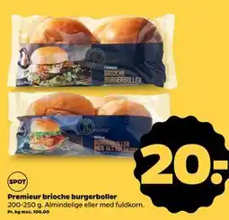 Netto Premieur brioche burgerboller tilbud