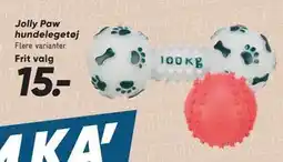 Bilka Jolly Paw hundelegetøj tilbud