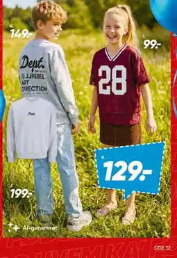 Bilka Dept. sweatshirt tilbud