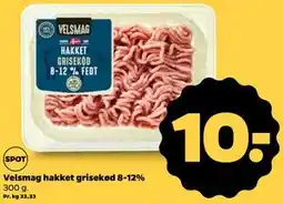 Netto Velsmag hakket grisekød 8-12% tilbud