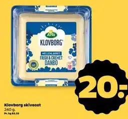 Netto Klovborg skiveost tilbud