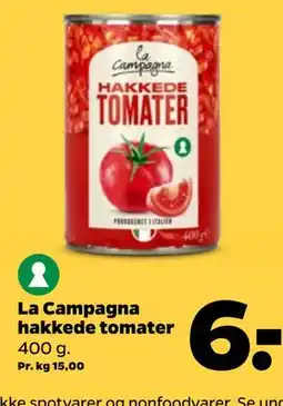 Netto La Campagna hakkede tomater tilbud