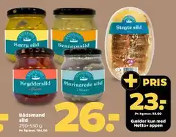 Netto Bådsmand sild tilbud
