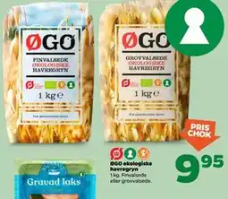 Netto ØGO økologiske havregryn tilbud
