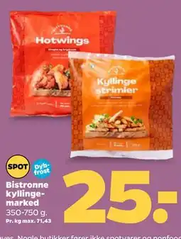 Netto Bistronne kyllingemarked tilbud