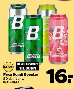 Netto Faxe Kondi Booster tilbud