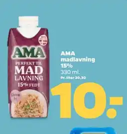 Netto AMA madlavning 15% tilbud