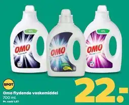 Netto Omo flydende vaskemiddel tilbud