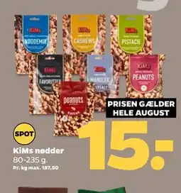 Netto KiMs nødder tilbud