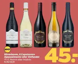 Netto Silverboom, Il Capolavoro Appassimento eller Zinfandel tilbud