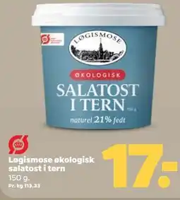 Netto Løgismose økologisk salatost i tern tilbud