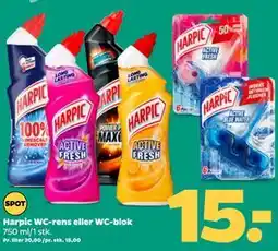 Netto Harpic WC-rens eller WC-blok tilbud