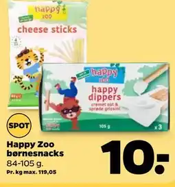 Netto Happy Zoo børnesnacks tilbud