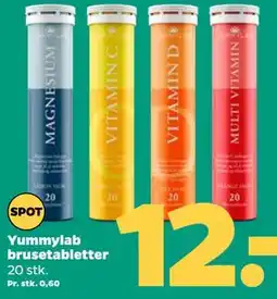 Netto Yummylab brusetabletter tilbud